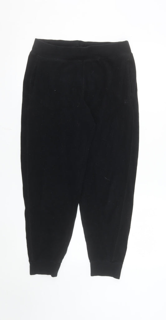 Sweaty Betty Womens Black Jogger Sweatpants Size S Stretch Fleece