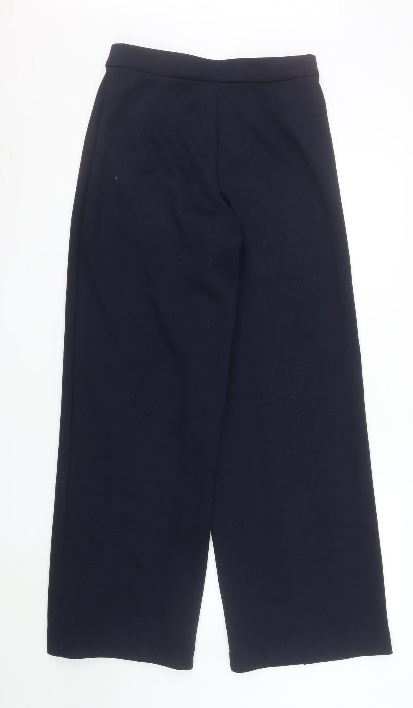 Marks and Spencer Women’s Black Size 10 Tall Straight Leg Trousers