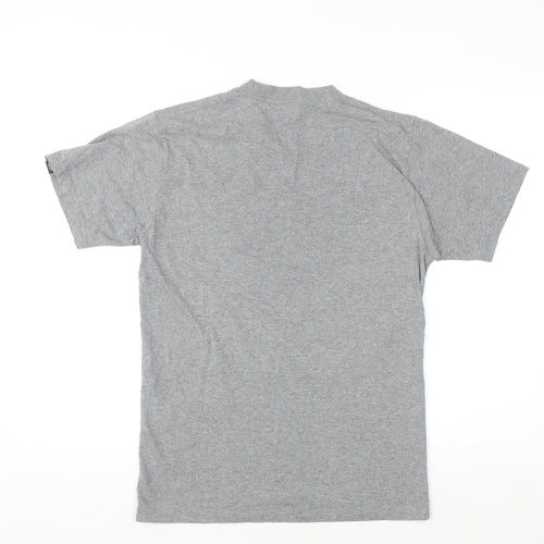 Vans Men’s Grey Short Sleeve Crew Neck Logo T-Shirt Size S