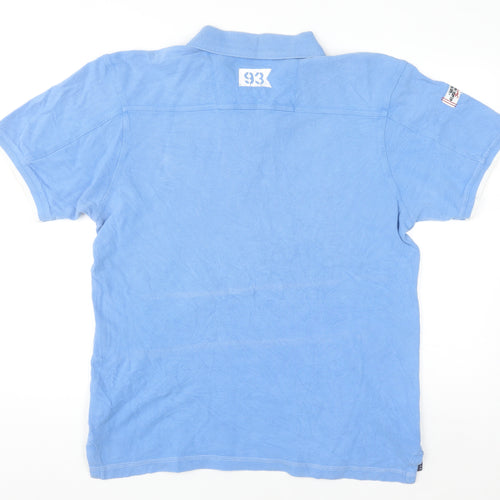 Crew 93 Men's Blue 2XL Atlantic Challenge Polo Shirt