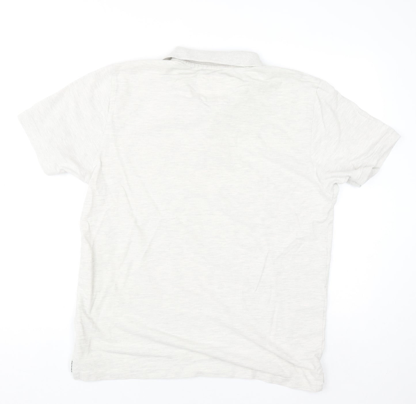 Crew Clothing Company Men's Ivory XL Polo Shirt Cotton Casual