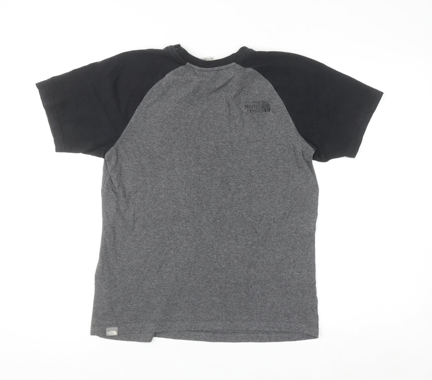 The North Face Men's Grey Short Sleeve Crew Neck Cotton T-Shirt Size S