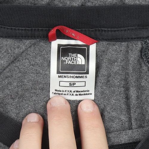 The North Face Men's Grey Short Sleeve Crew Neck Cotton T-Shirt Size S