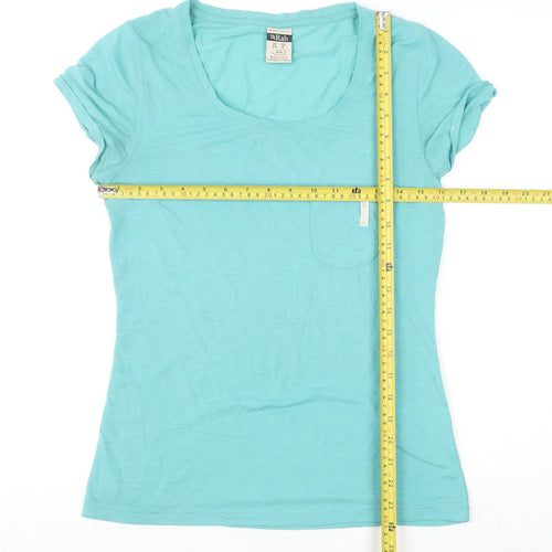 Rab Womens Blue UK 8 Basic Lightweight Short Sleeve T-Shirt