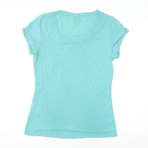Rab Womens Blue UK 8 Basic Lightweight Short Sleeve T-Shirt