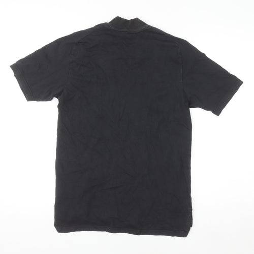 Adidas Mens Black Small Fulham FC Short Sleeve Sports T-Shirt