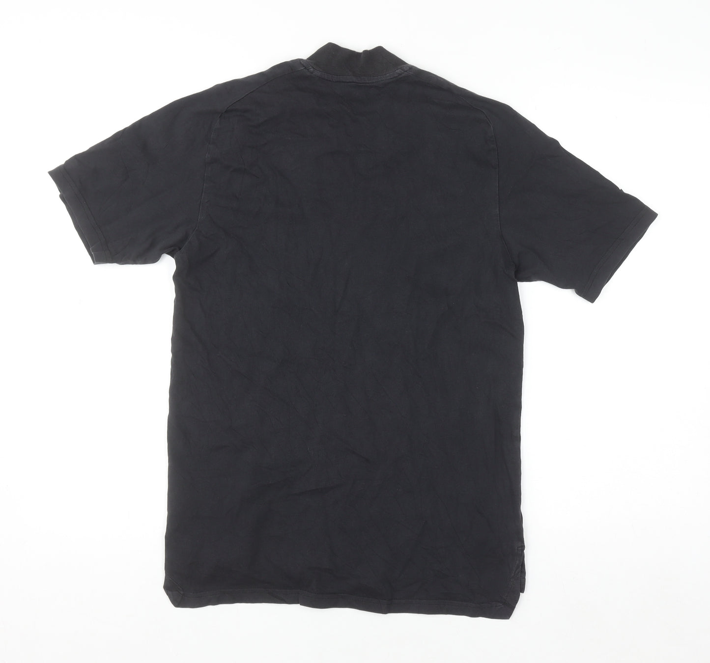 Adidas Mens Black Small Fulham FC Short Sleeve Sports T-Shirt