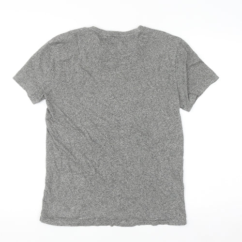 Polo Ralph Lauren Men's Grey Small Custom Fit Crew Neck T-Shirt