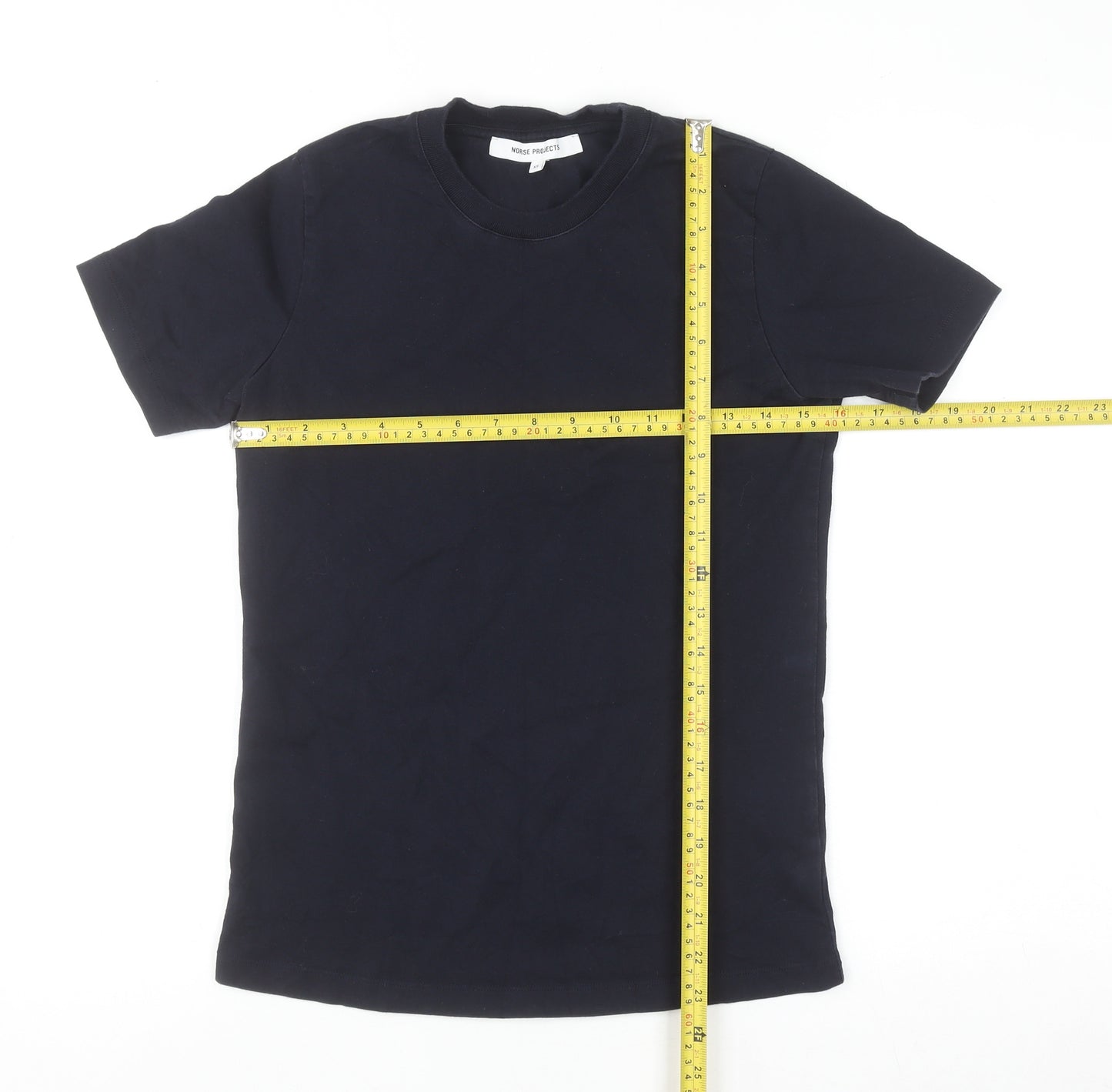 Norse Projects Women's Black XS Basic Cotton Short Sleeve T-Shirt