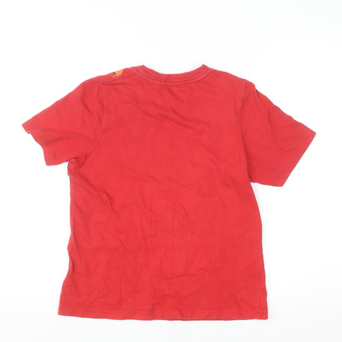 No Fear Boys Red Skull Graphic T-Shirt 13 Years Short Sleeve Cotton