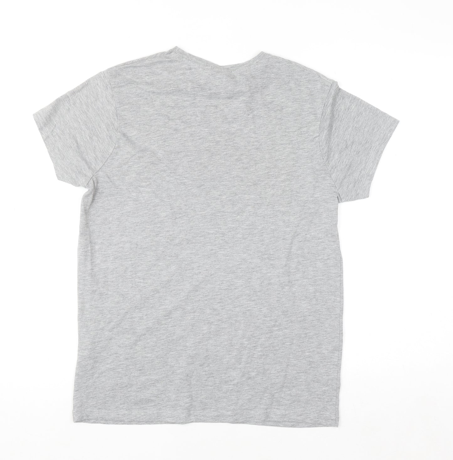 RuPaul Primark Womens Grey T-Shirt XS Crew Neck Graphic Top