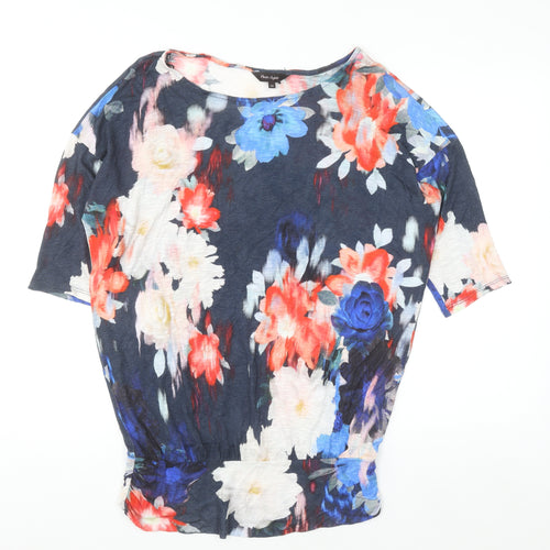 Phase Eight Women's Multicoloured Floral Tunic Blouse Size 10