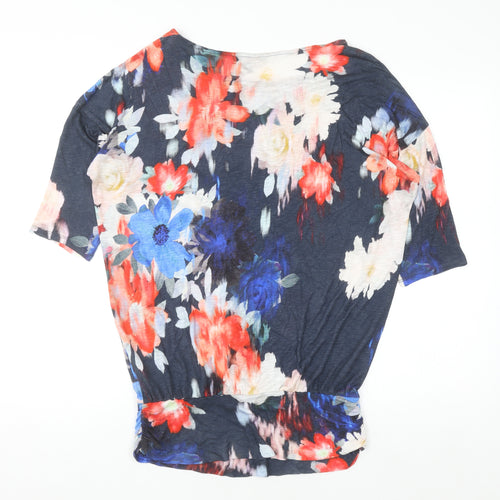 Phase Eight Women's Multicoloured Floral Tunic Blouse Size 10