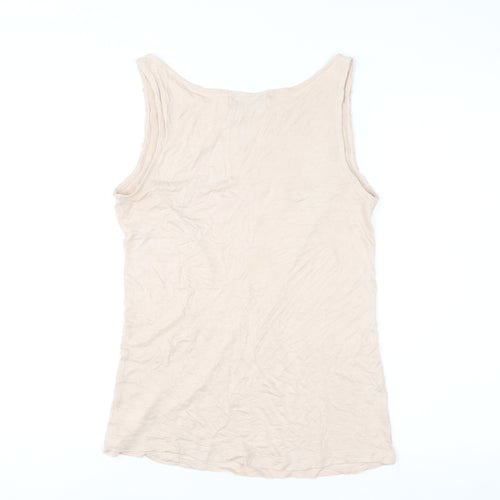 LOFT Women's Beige Lace Camisole Tank Top Size M Regular Summer