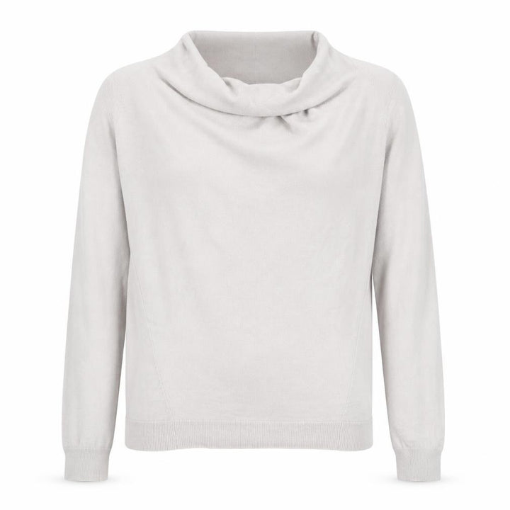 John Lewis Women Beige 10 Merino Wool Cowl Neck Jumper