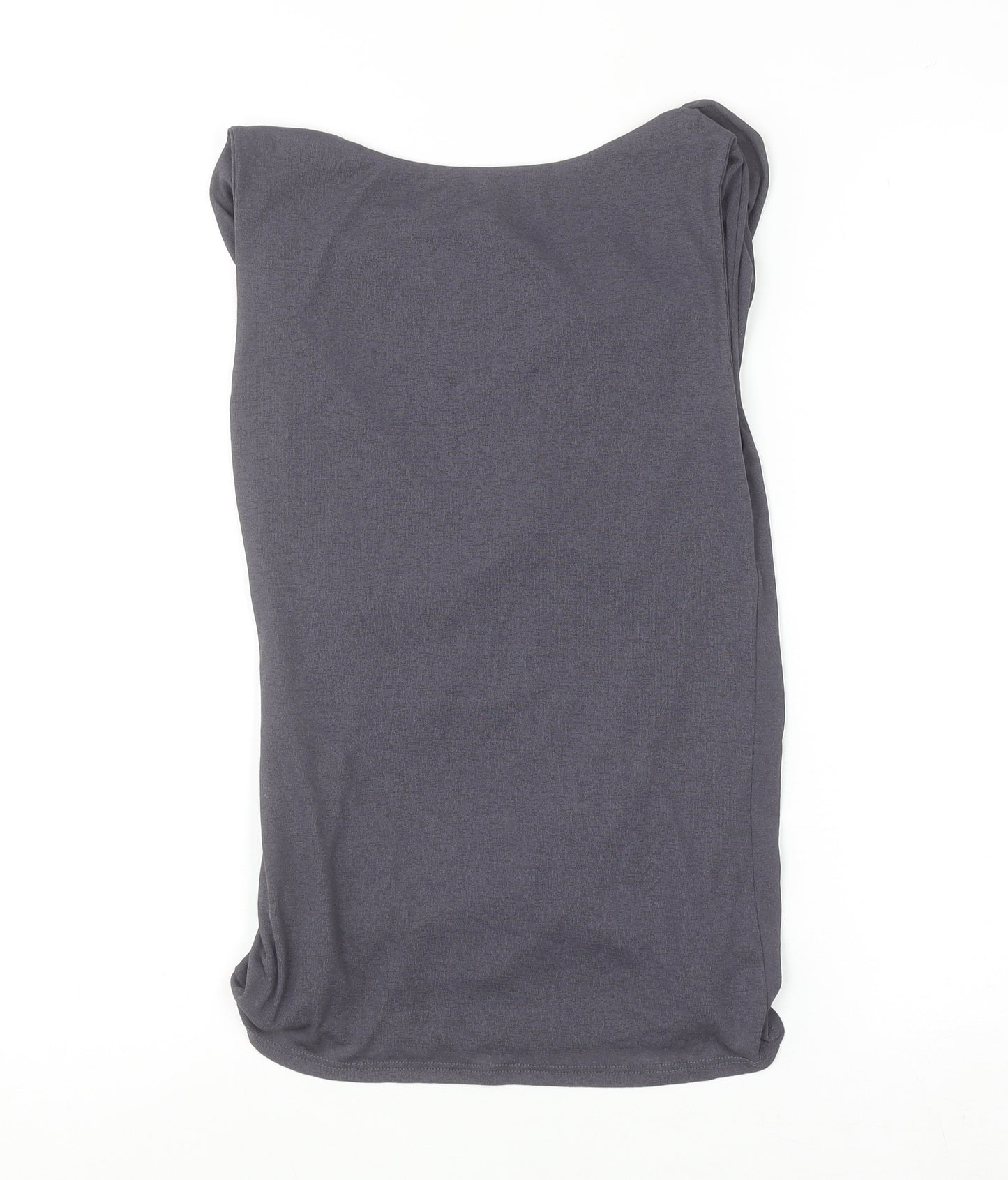 River Island Women’s Grey Cowl Neck Sleeveless Camisole Top Size 6