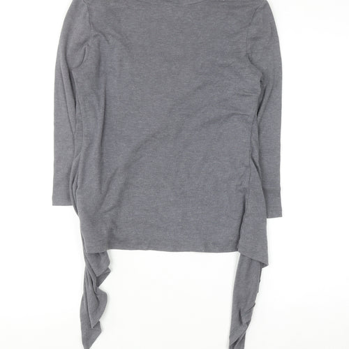 Marks and Spencer Women's Grey Floral Tunic Top Size 10