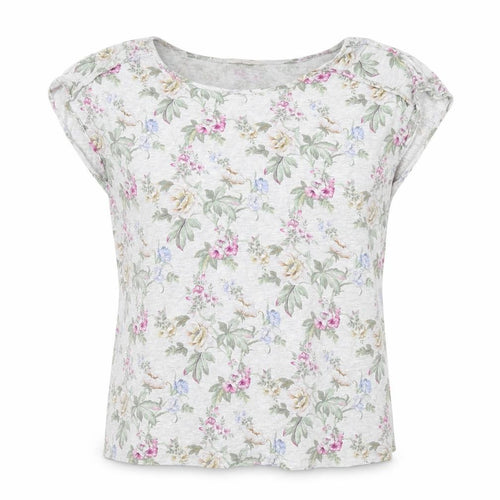 Oasis Women’s Multicoloured Floral Short Sleeve T-Shirt M
