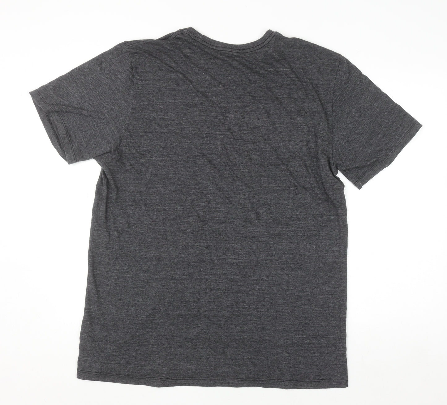 Reebok Men’s Grey 2XL Panthers Graphic Sports T-Shirt