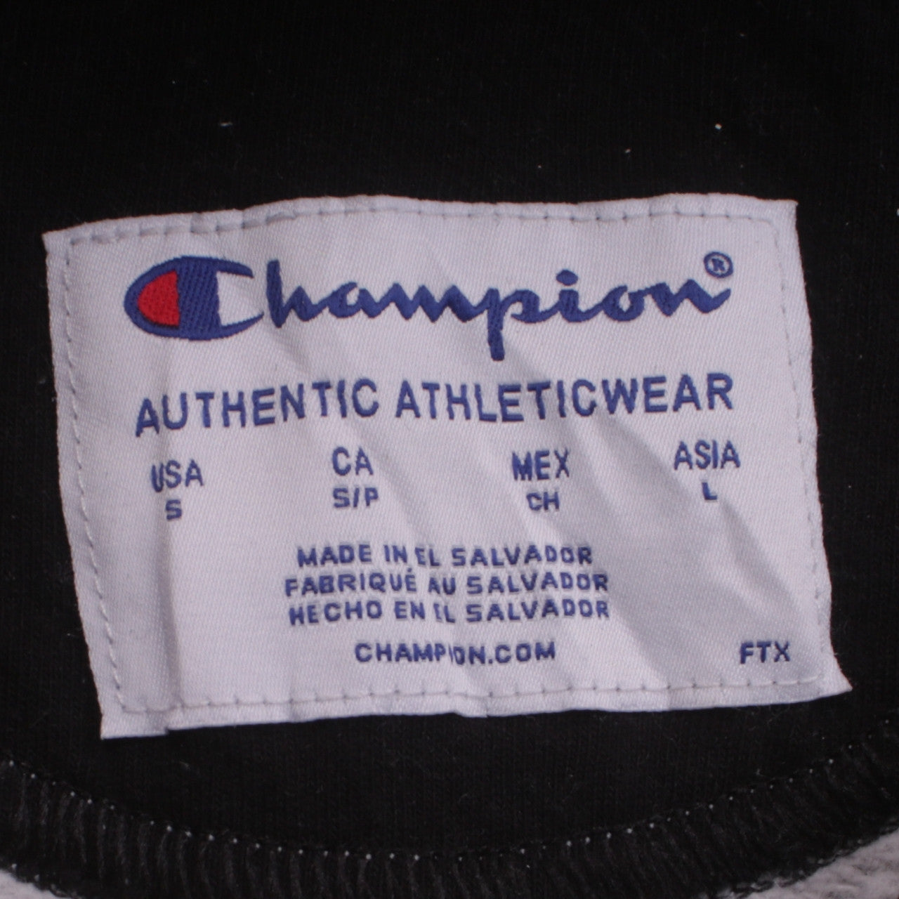 Champion Men's Grey Pullover Hoodie Size S Regular Fit Fleece