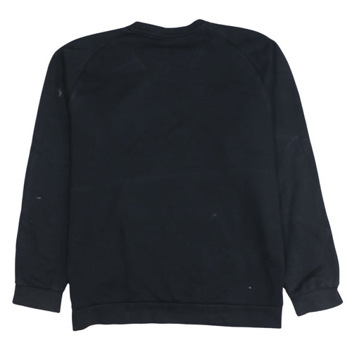 Adidas Men's Black XL Pullover Crew Neck Fleece Sweatshirt