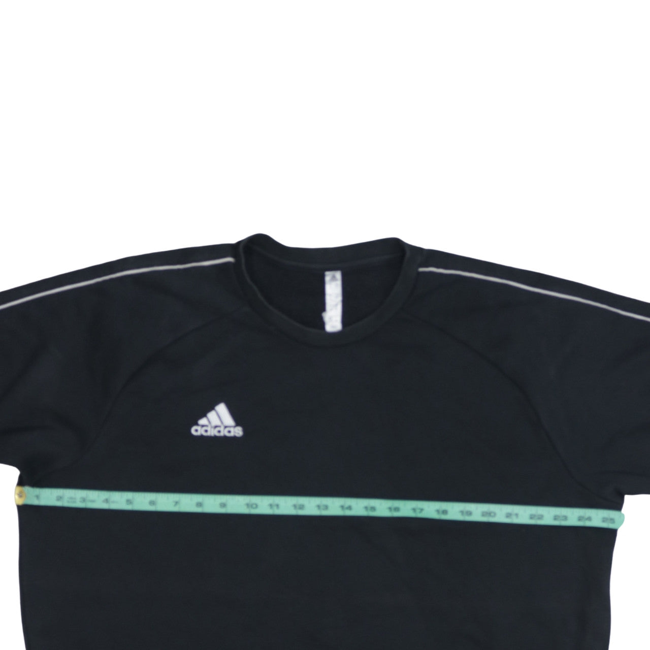 Adidas Men's Black XL Pullover Crew Neck Fleece Sweatshirt