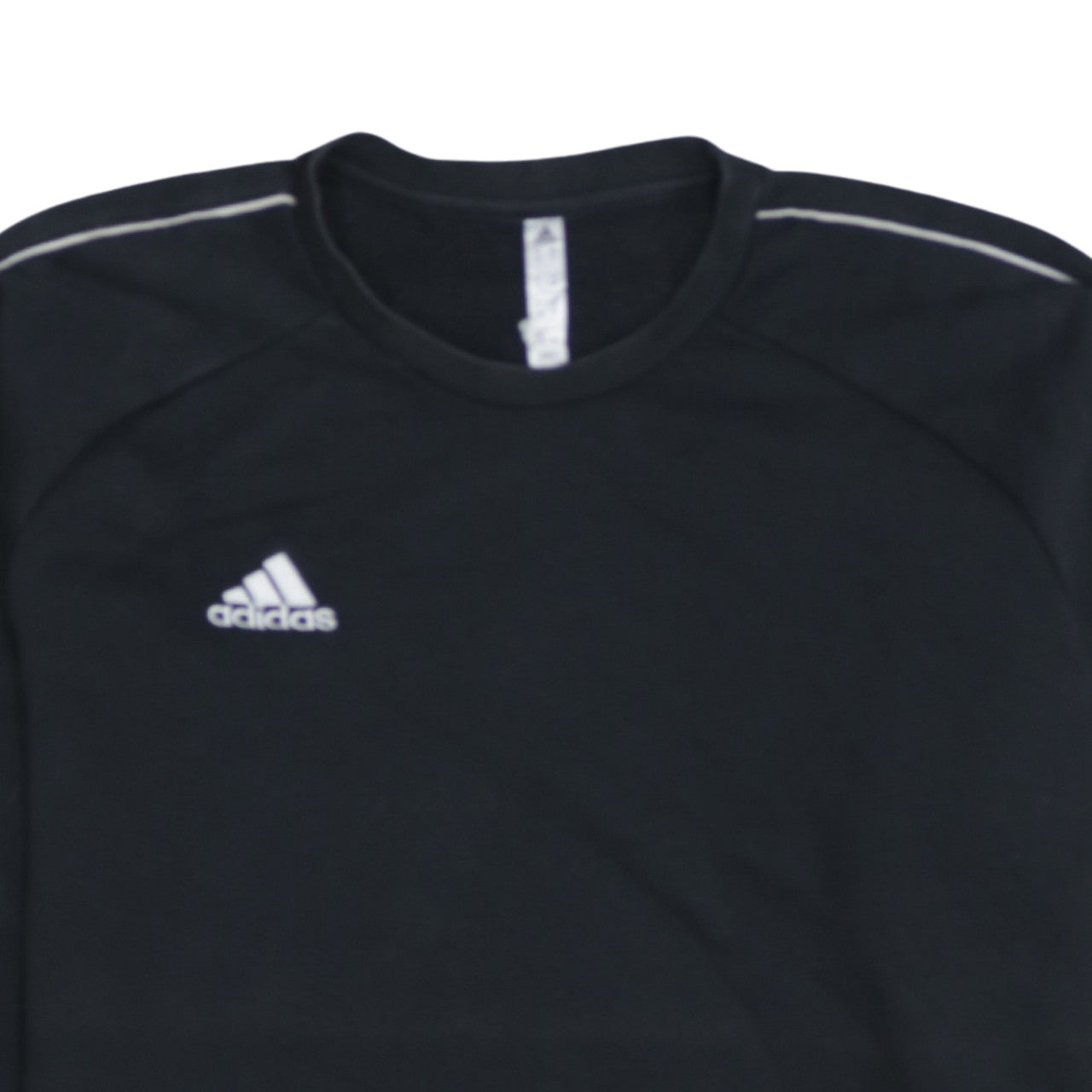 Adidas Men's Black XL Pullover Crew Neck Fleece Sweatshirt