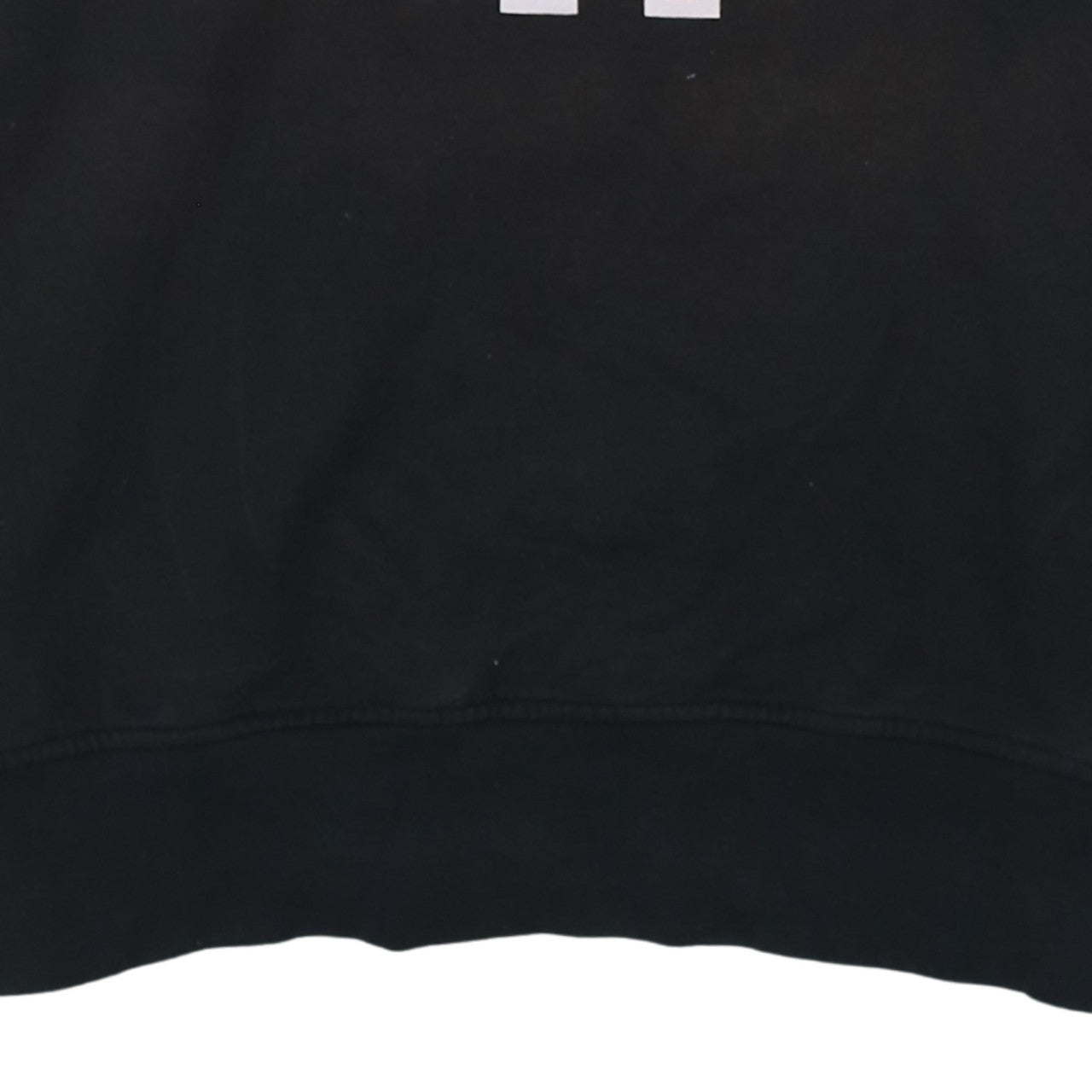 Kappa Men’s Black Medium Pullover Sweatshirt Logo Crew Neck