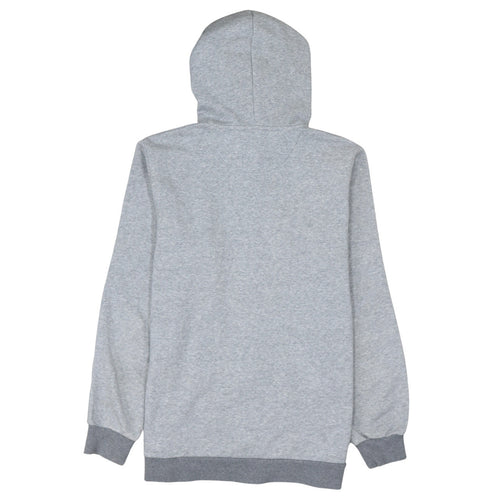 Adidas Men's Grey Full Zip Hoodie Size M Regular Fit Sportswear
