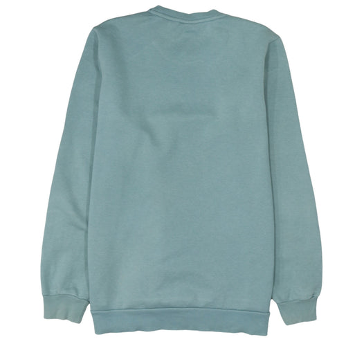 Puma Men's Green Crew Neck Pullover Sweatshirt M Regular Fit