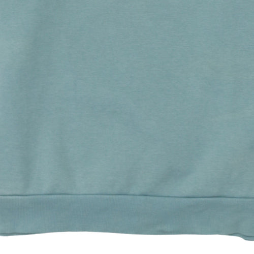 Puma Men's Green Crew Neck Pullover Sweatshirt M Regular Fit