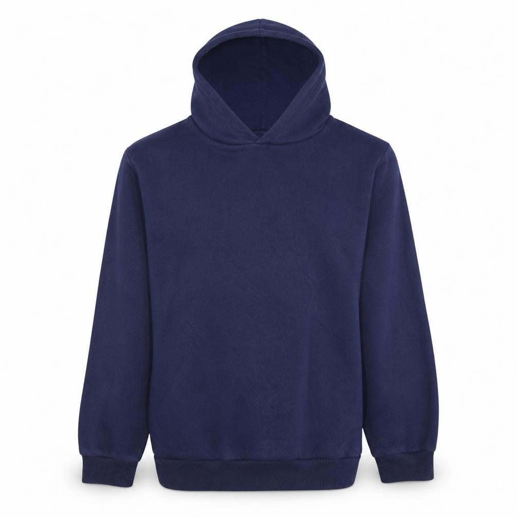 Puma Boys Blue Pullover Hoodie 12 Years Graphic Logo Fleece Sweatshirt