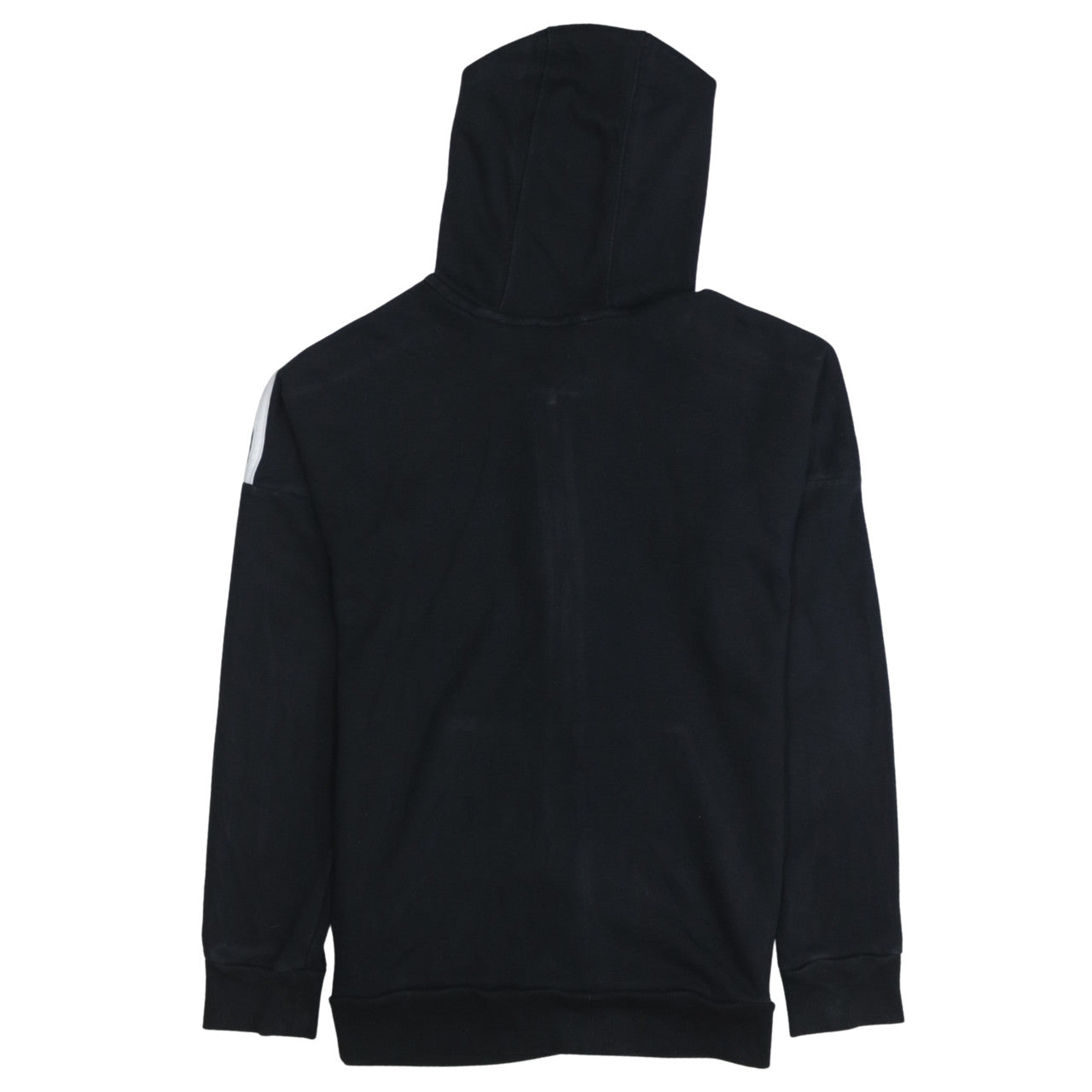 Adidas Boys Black Full Zip Hoodie 13-14 Years Sportswear Lightweight Hoodie