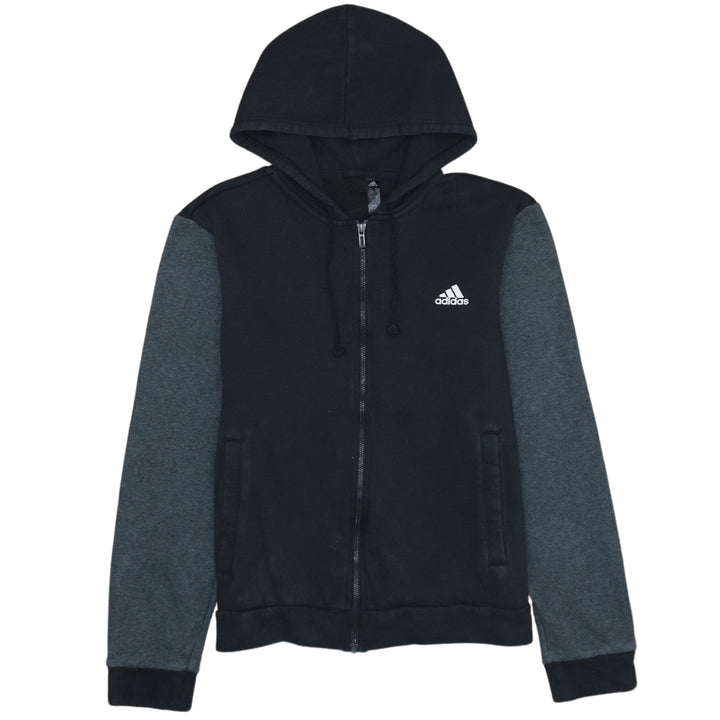 Adidas Men's Black Full Zip Hoodie Small Regular Fit