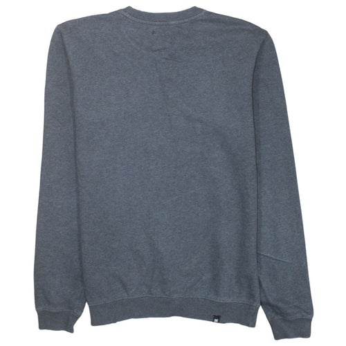 DC Boys Grey Fleece Crew Neck Logo Sweatshirt XL 16 Years