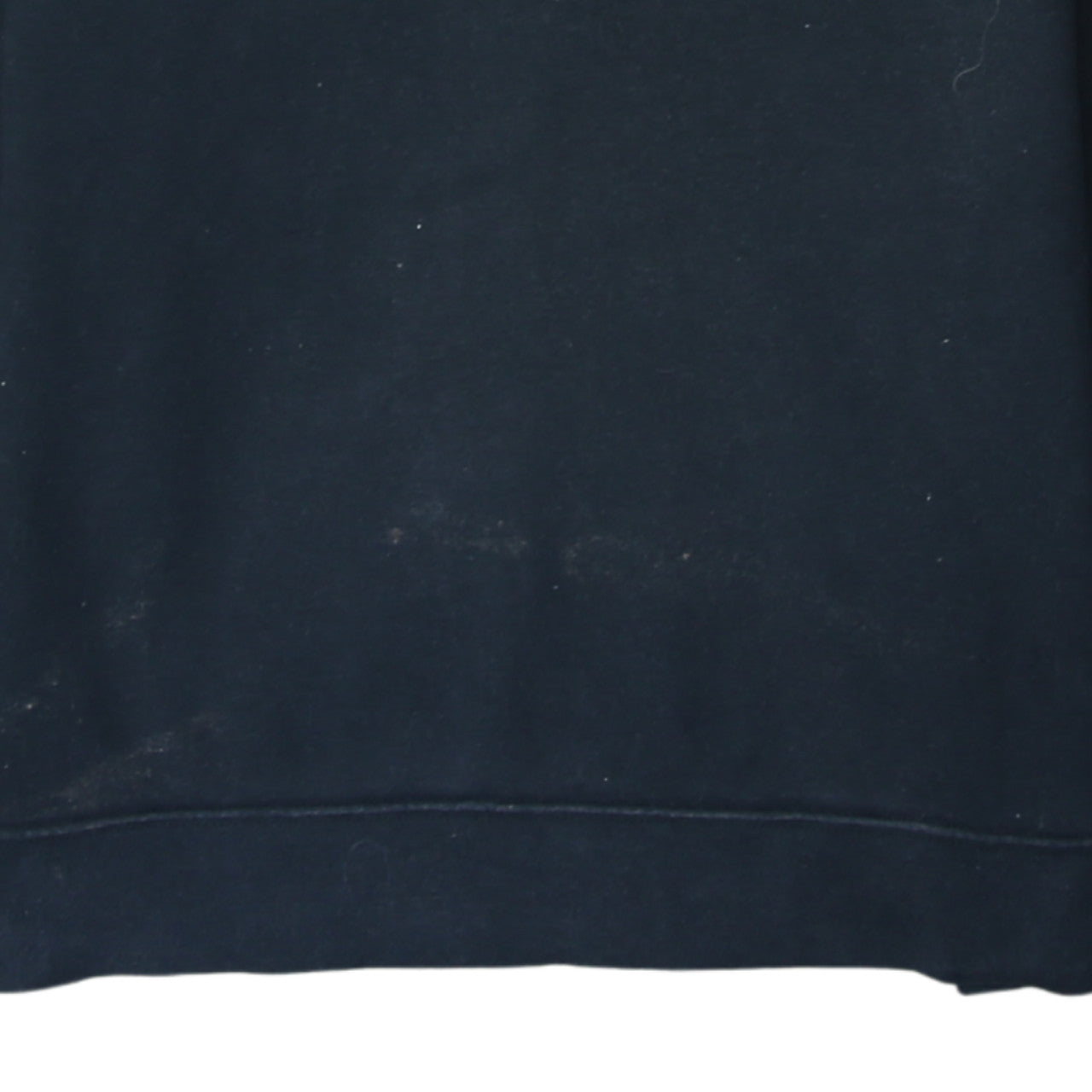 Nike Men's Black Small Crew Neck Pullover Logo Sweatshirt