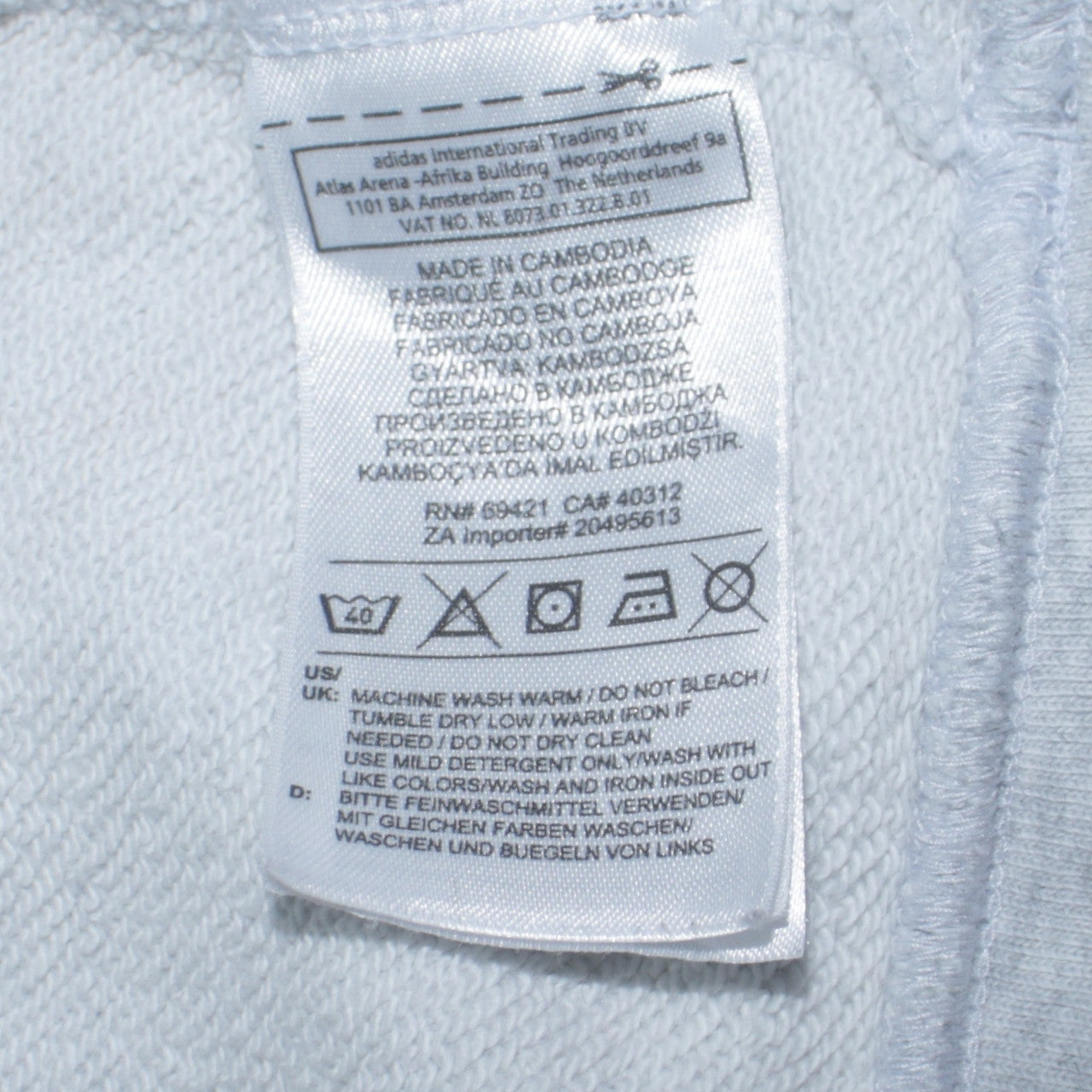 Reebok Classic Women's Grey Logo Sweatshirt Size M Pullover