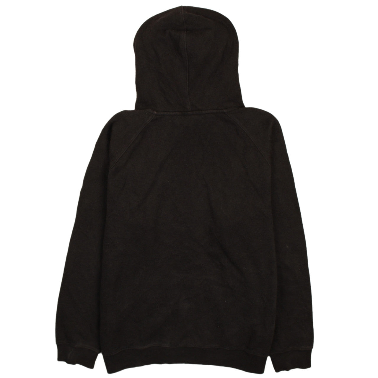 Under Armour Mens Black Loose Fit Pullover Hoodie Size S CENTURY Print