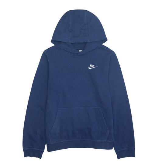 Nike Boys Blue Pullover Hoodie XL 158-170cm Standard Fit Logo