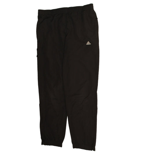 Adidas Men's Black M Track Pants Elastic Waist Quick Dry Activewear