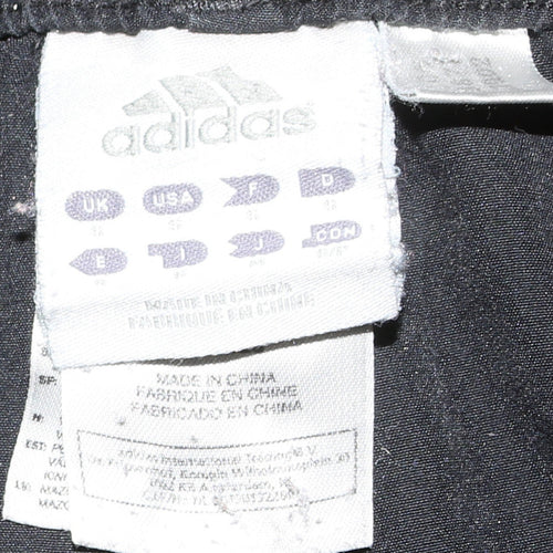 Adidas Men's Black M Track Pants Elastic Waist Quick Dry Activewear