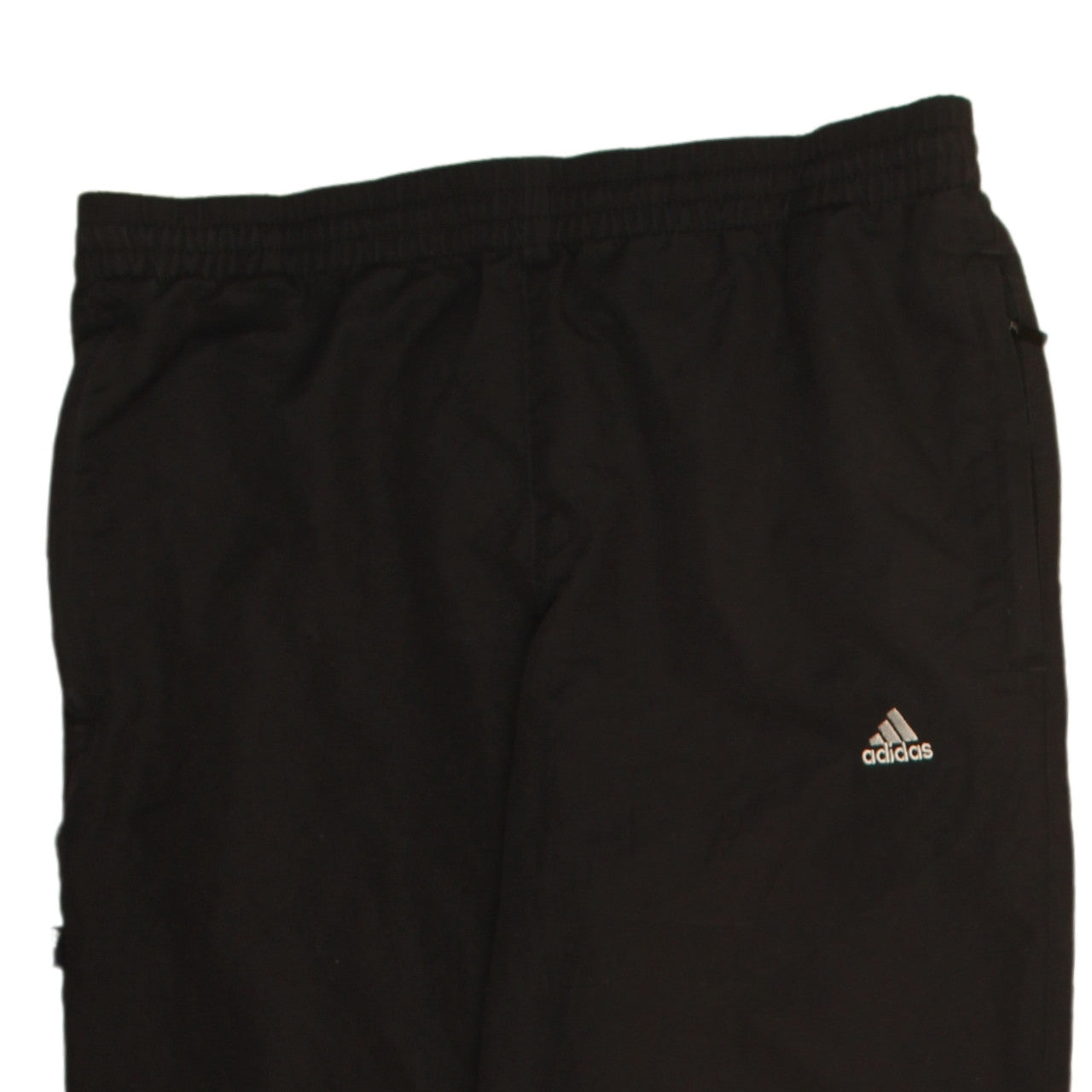 Adidas Men's Black M Track Pants Elastic Waist Quick Dry Activewear