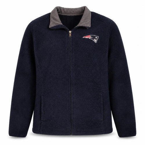 NFL Team Apparel Girls Blue Fleece Zip Jacket Size 14 Teens