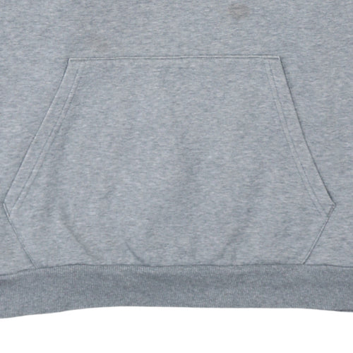Puma Men’s Grey 2XL Pullover Hoodie with Logo Graphic