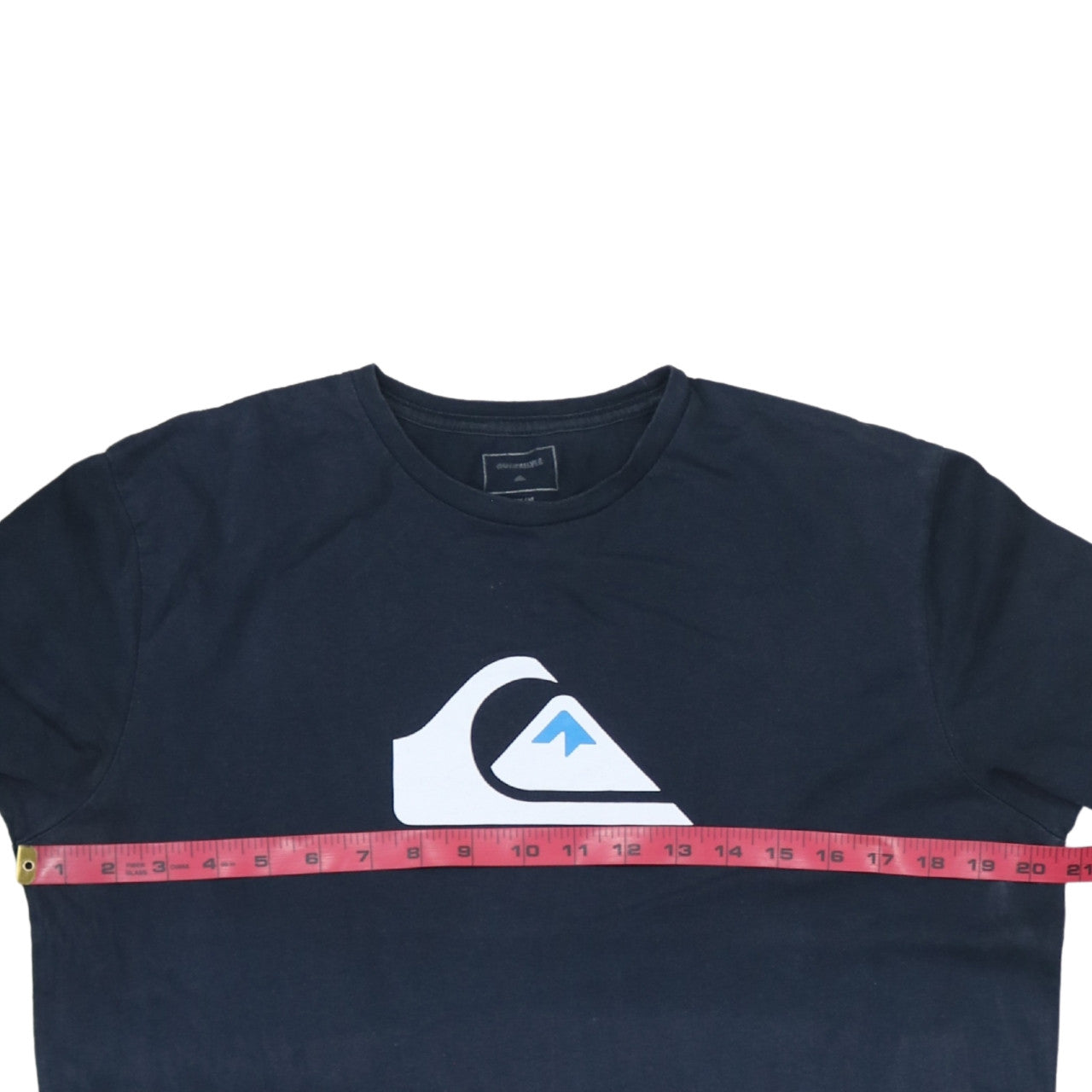 Quiksilver Men's Blue Short Sleeve Cotton Graphic T-Shirt M