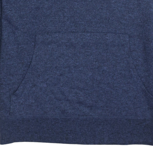 Lee Cooper Men's Blue XL 1/4 Zip Sweatshirt High Neck Top