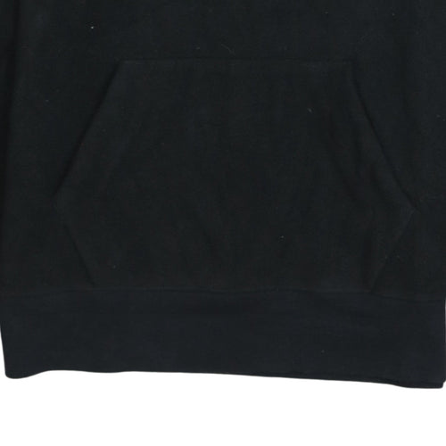 Jordan Nike Air Boys Black Pullover Hoodie Size 12-13 Years Cotton Blend