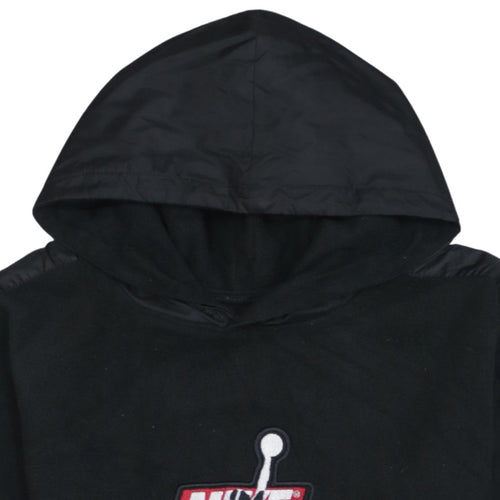 Jordan Nike Air Boys Black Pullover Hoodie Size 12-13 Years Cotton Blend