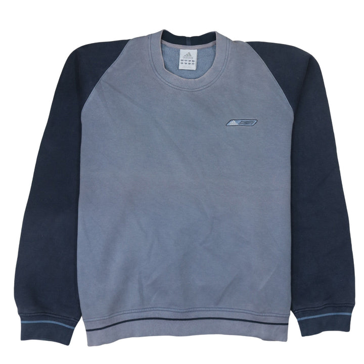 Adidas Men’s Blue XL Pullover Sweatshirt Crew Neck Sportswear