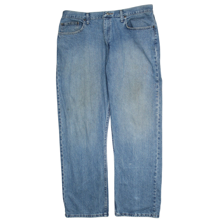 Wrangler Men's Blue Relaxed Straight 38x30 Denim Jeans
